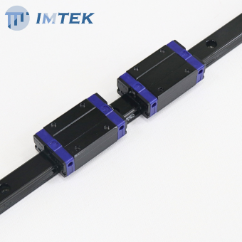 IMTEK linear guides TO series with black chrome plating