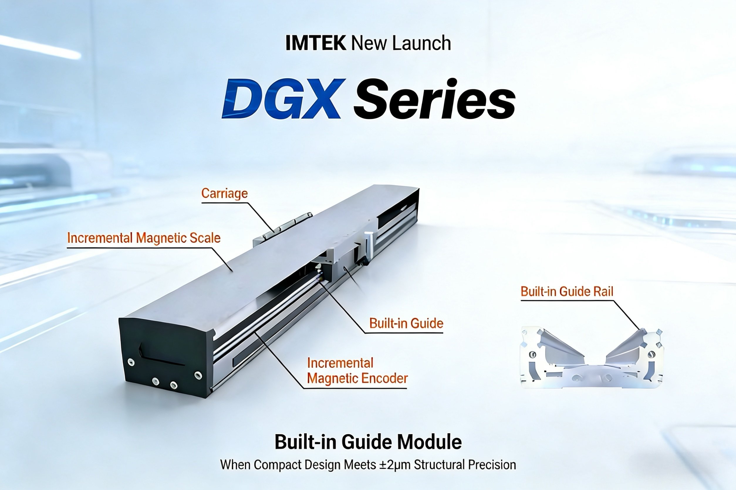 IMTEK DGX built-in guide module new launch